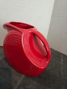 Vintage Fiestaware Red Pitcher
